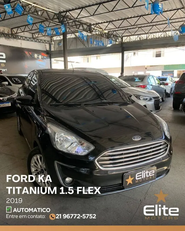 Carro Ford Ka 2019 1.5 Titanium 16v (Aut) (Flex)