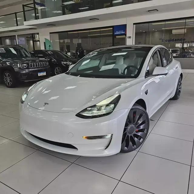 Carro Tesla Model 3 2021 Longe Range Performance (Aut) (elétrico)