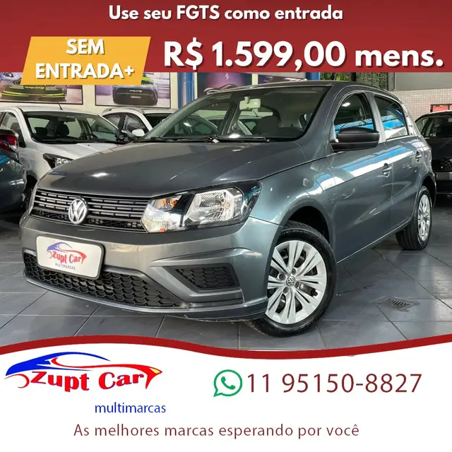 Carro Volkswagen Gol 2022 1.0 12v (Flex)
