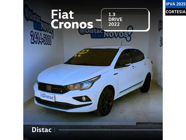 Carro Fiat Cronos 2022 Drive 1.3