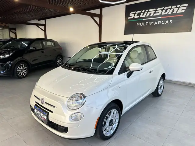 Carro Fiat 500 2012 Cult Dualogic 1.4 8V