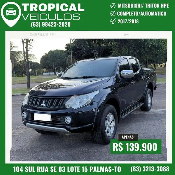 Carro Mitsubishi L200 Triton Sport 2018 Sport 2.4 GLS 4WD (Aut)