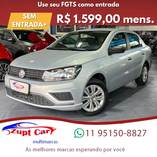 Carro Volkswagen Voyage 2023 1.0 MPI (Flex)