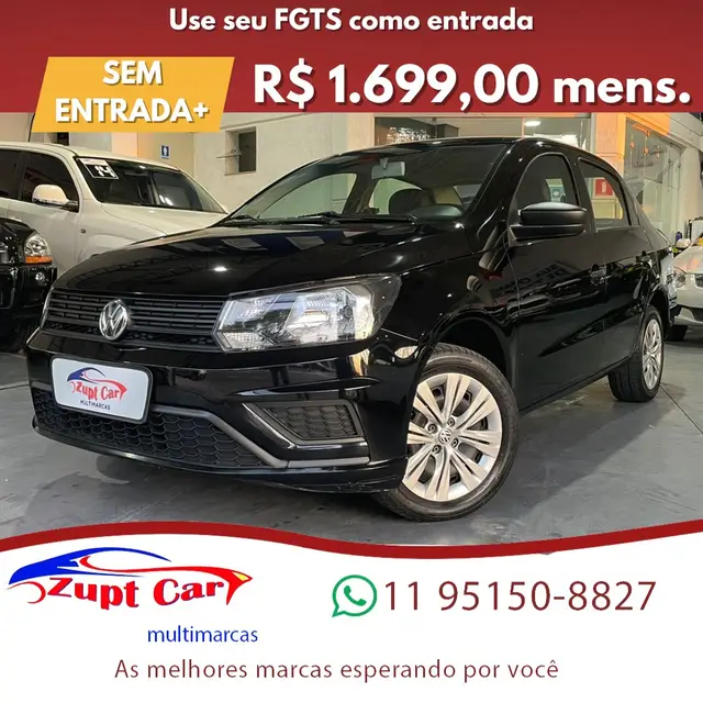 Carro Volkswagen Voyage 2022 1.6
