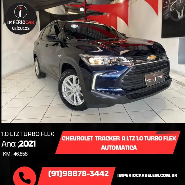 Carro Chevrolet Tracker 2021 LTZ 1.0 Turbo (Flex) (Aut)