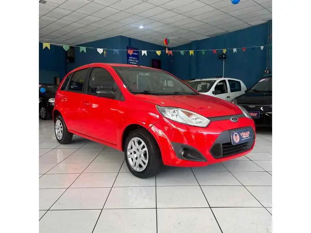 Carro Ford Fiesta Hatch 2014 SE 1.0 RoCam (Flex)