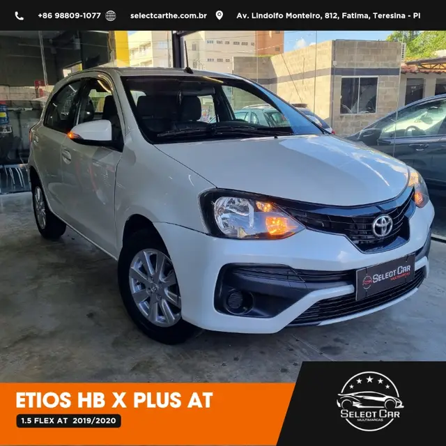 Carro Toyota Etios 2020 X Plus 1.5 (Aut) (Flex)