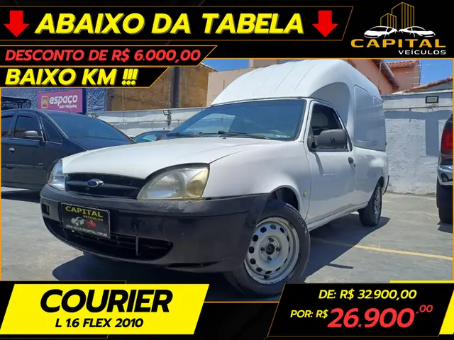 Carro Ford Courier 2010 L 1.6 (Flex)