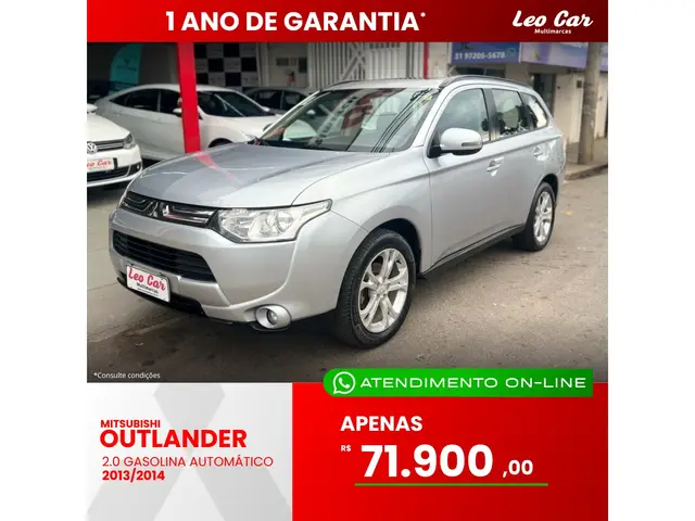 Carro Mitsubishi Outlander 2014 2.0 16V CVT