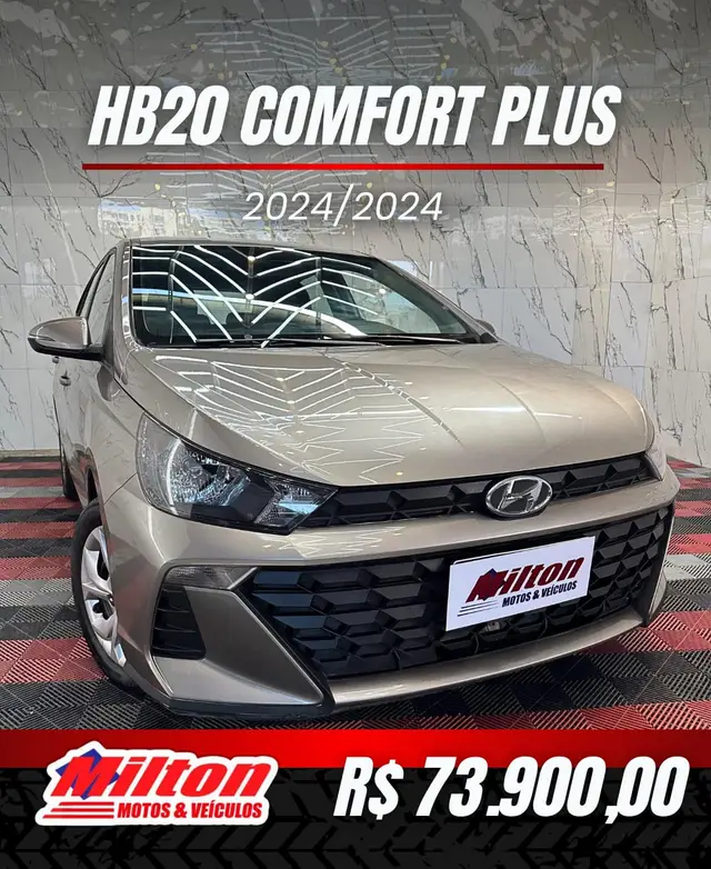 Carro Hyundai HB20 2024 Comfort 1.0 (Flex)