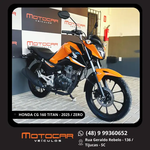 Carro Honda CG 160 2025 Titan