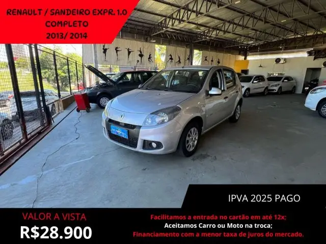 Carro Renault Sandero 2014 Expression 1.0 16V (flex)