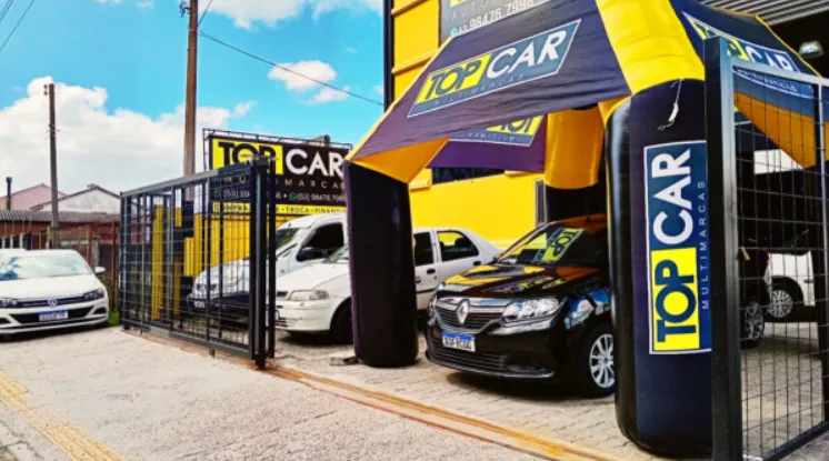 Fachada da loja TopCar Multimarcas - Pelotas - RS