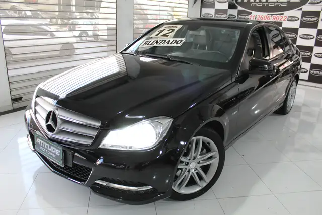 Carro Mercedes-Benz Classe C 2012 C 180 1.6 CGI Turbo