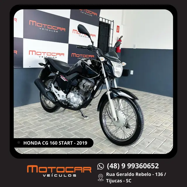 Moto Honda CG 160 2019 Start