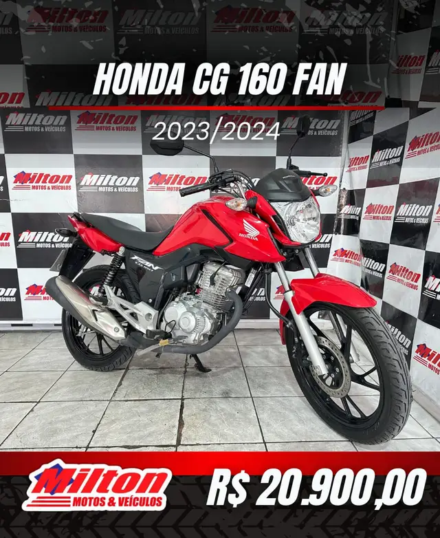 Carro Honda CG 160 2024 Fan