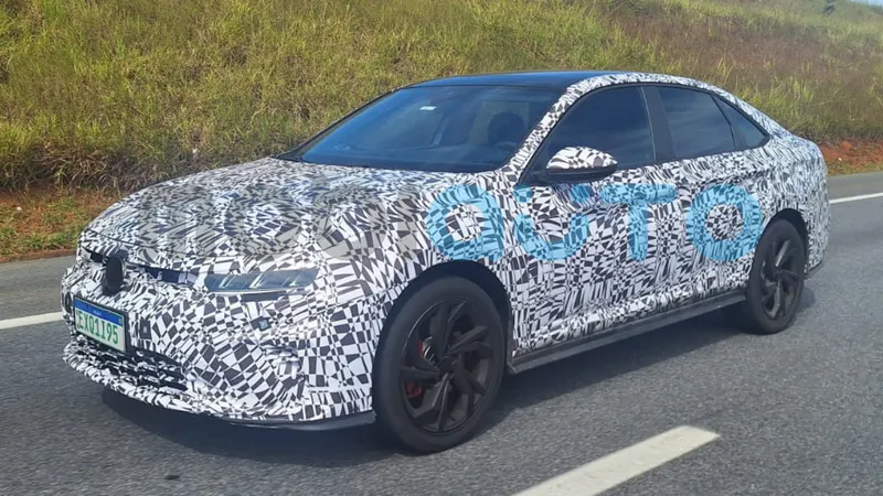 Flagra: VW Jetta GLI mostra detalhes antes de estrear novo visual no Brasil
