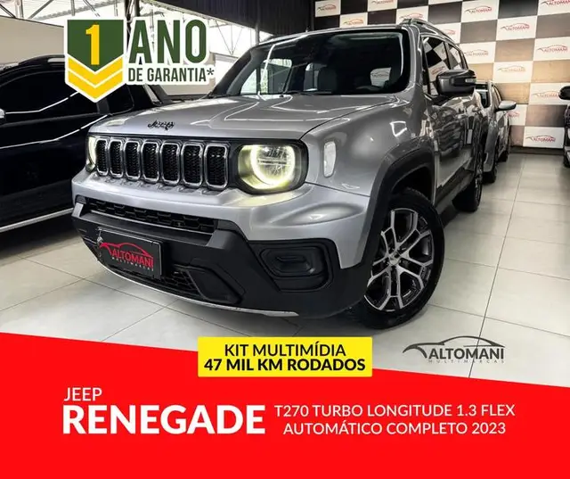 Carro Jeep Renegade 2023 Longitude T270 1.3 Turbo 4x2