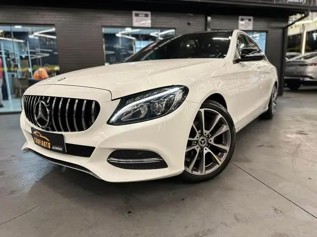 Carro Mercedes-Benz Classe C 2015 C 180 Avantgarde 1.6