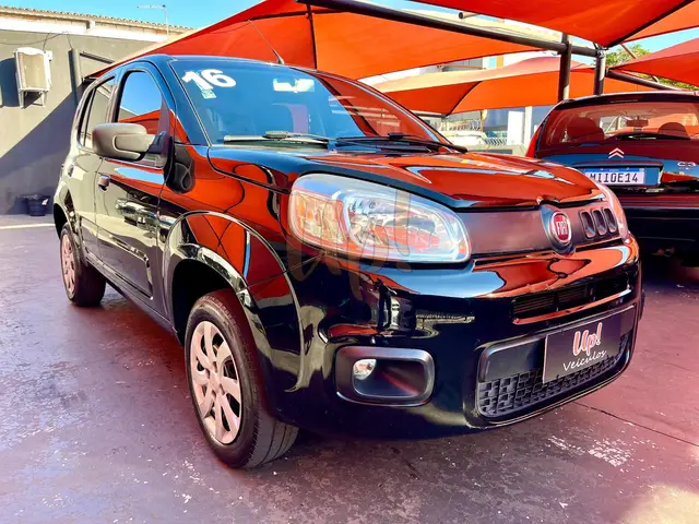 Carro Fiat Uno 2016 Attractive 1.0 (Flex) 4p