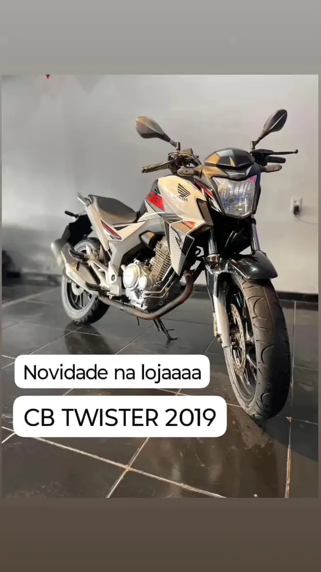 Carro Honda CB 250F Twister 2019 Standard