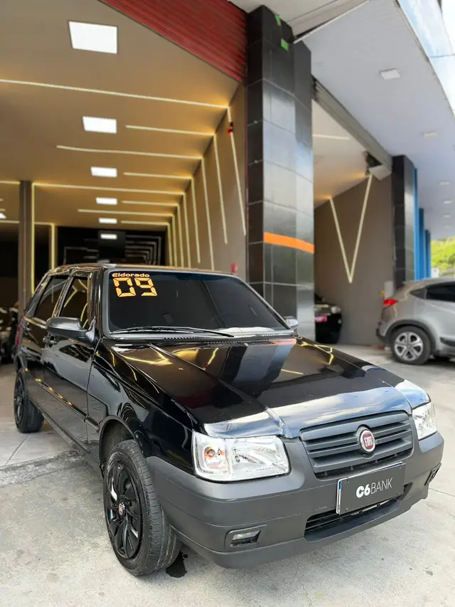 Carro Fiat Uno Mille 2009 Fire Economy 1.0 (Flex) 2p