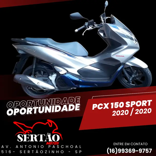 Carro Honda PCX 150 2020 Sport