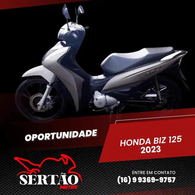 Carro Honda Biz 125i 2023 Flex