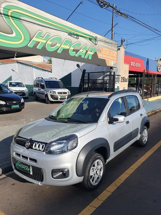 Carro Fiat Uno 2015 Way 1.0 8V (Flex) 4p