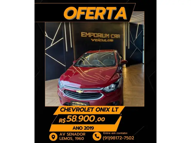 Carro Chevrolet Onix 2019 1.0 LT SPE/4