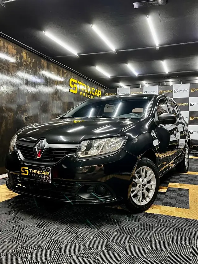 Carro Renault Sandero 2016 Authentique Hi-Power 1.0 16V (Flex)
