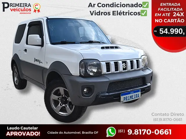 Carro Suzuki Jimny 2014 Jimny Wide - 4ALL 1.3 16V
