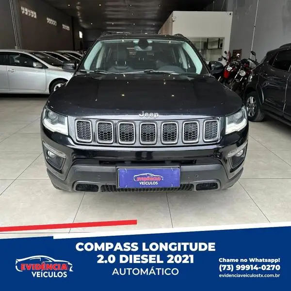 Carro Jeep Compass 2021 2.0 TDI Longitude 4x4 (Aut)