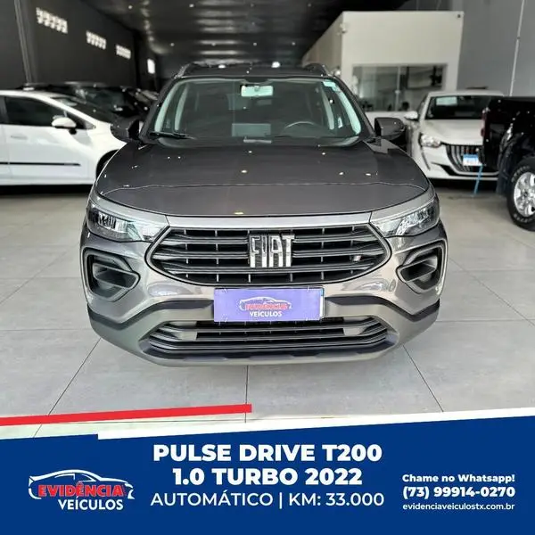 Carro Fiat Pulse 2022 Drive 200 Turbo (flex) (aut)