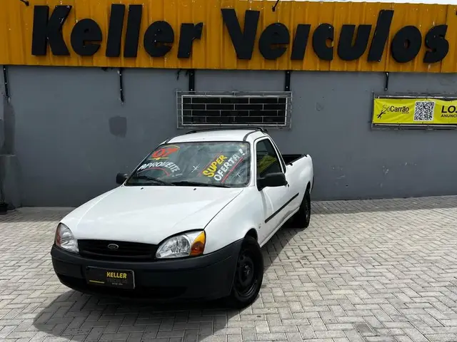 Carro Ford Courier 2007 L 1.6 MPi (Cab Simples)