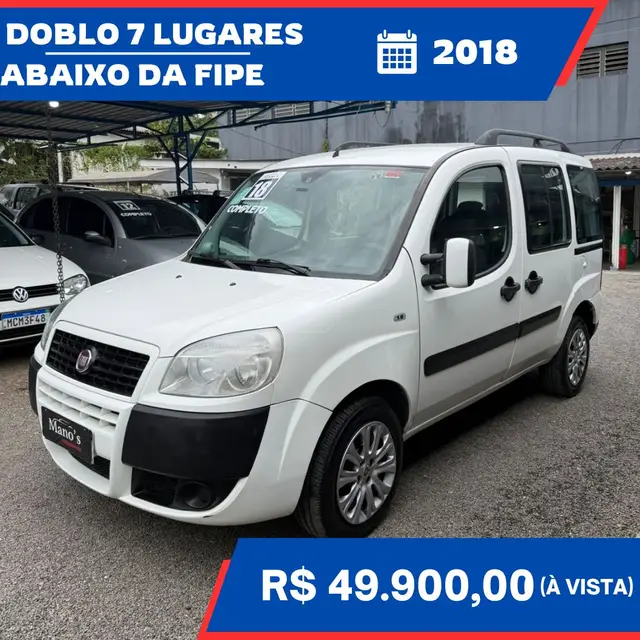 Carro Fiat Doblò 2018 Essence 1.8 5L (Flex)