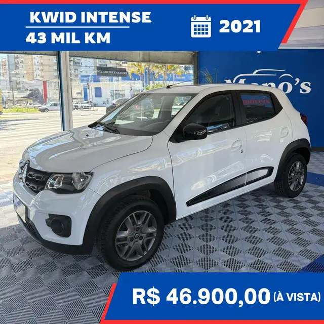 Carro Renault Kwid 2021 Intense 1.0 12v SCe (Flex)
