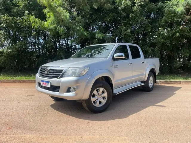 Carro Toyota Hilux Cabine Dupla 2012 Hilux 2.7 SR CD 4x2 (Flex) (Aut)