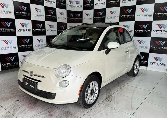 Carro Fiat 500 2013 Cult Dualogic 1.4 8V