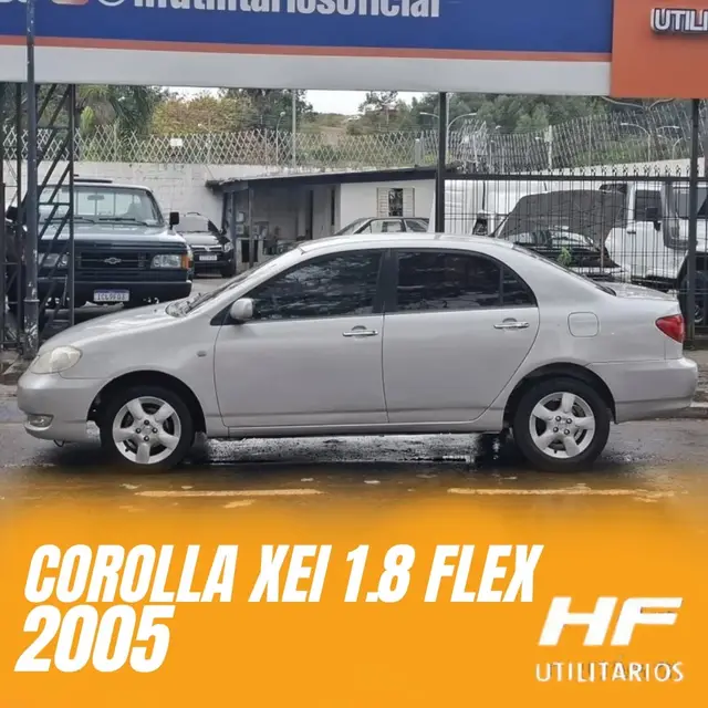 Carro Toyota Corolla 2005 Sedan XEi 1.8 16V (nova série)