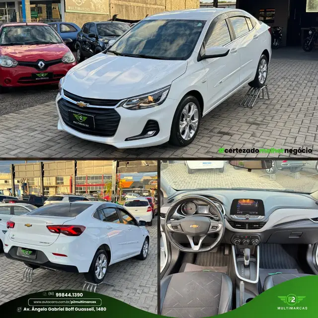 Carro Chevrolet Onix 2020 Premier 1.0 Turbo (Flex) (Aut)