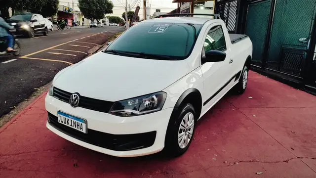 Carro Volkswagen Saveiro 2015 Trendline 1.6 MSI CS (Flex)