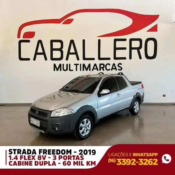 Carro Fiat Strada 2019 1.4 CD Freedom