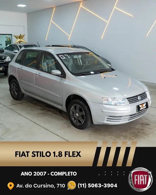 Carro Fiat Stilo 2007 1.8 8V (Flex)