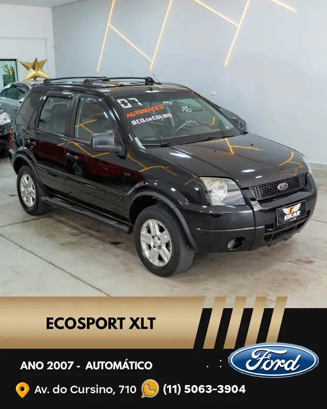Carro Ford EcoSport 2007 Ecosport XLT 2.0 16V
