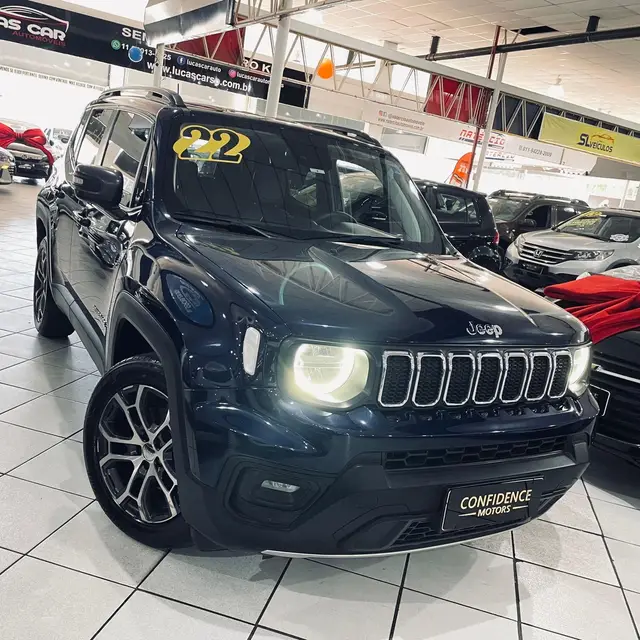 Carro Jeep Renegade 2022 Longitude 1.3 Turbo 4x2