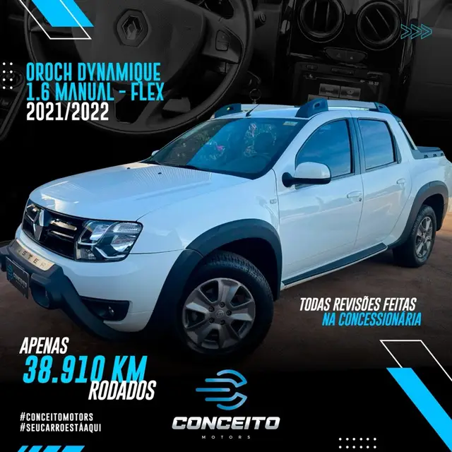 Carro Renault Duster Oroch 2022 1.6 16V SCe Dynamique (Flex)