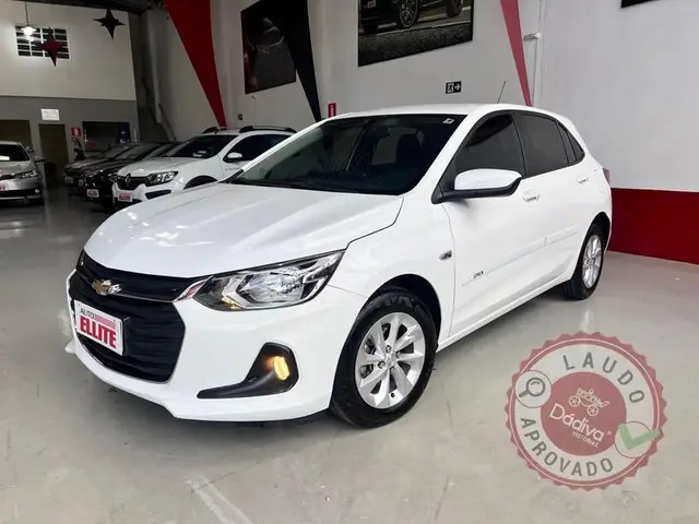 Carro Chevrolet Onix 2021 LT 1.0 Turbo (Flex) (Aut)