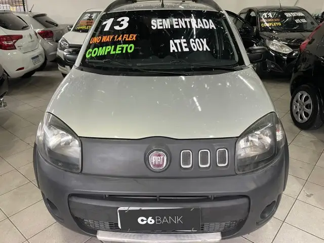 Carro Fiat Uno 2013 Way 1.4 8V (Flex) 4p