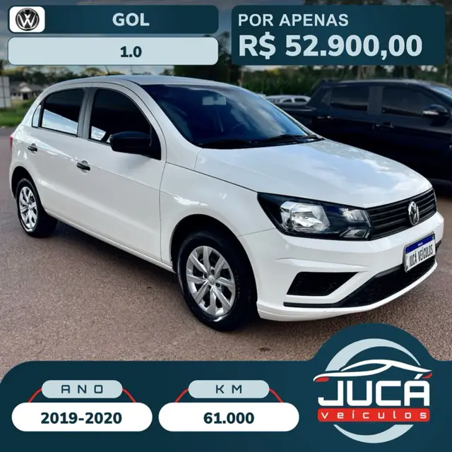 Carro Volkswagen Gol 2020 1.0 12v (Flex)